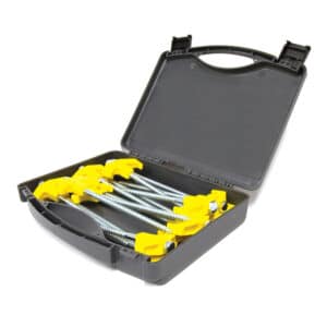 SCREW-IN TENT PEG SET 16 PIECE