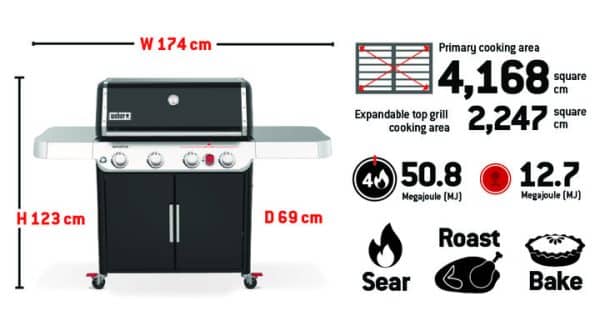 GENESIS E-425S GAS BARBECUE (LPG) - Image 2