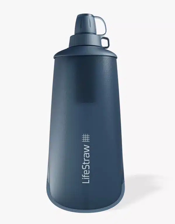 LifeStraw PEAK Series Collapsible Squeeze 1L Bottle With Filter