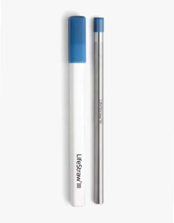 LIFESTRAW SIP - REUSABLE STEEL FILTER STRAW W/ CARRY CASE