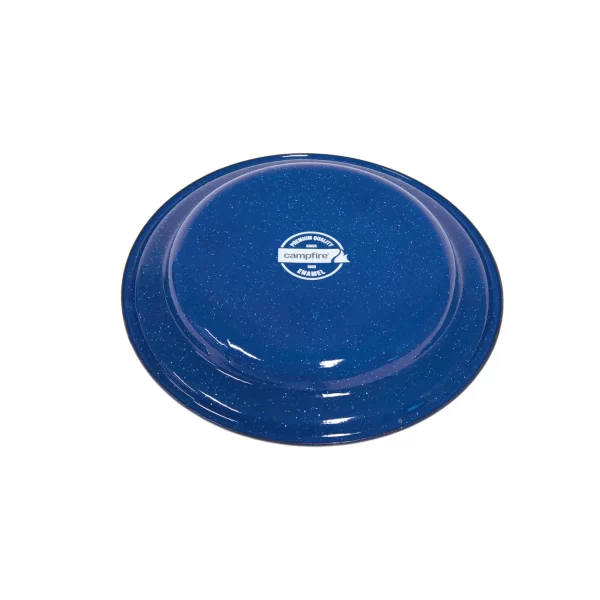 Campfire 27cm Enamel Flat Plate - Navy - Image 2