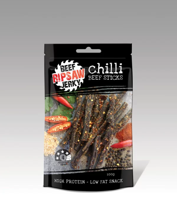 Ripsaw Jerky Chilli Beef Sticks