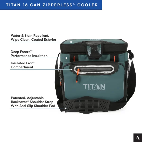TITAN 16 CAN ZIPPERLESS HARDBODY® COOLER - Image 2