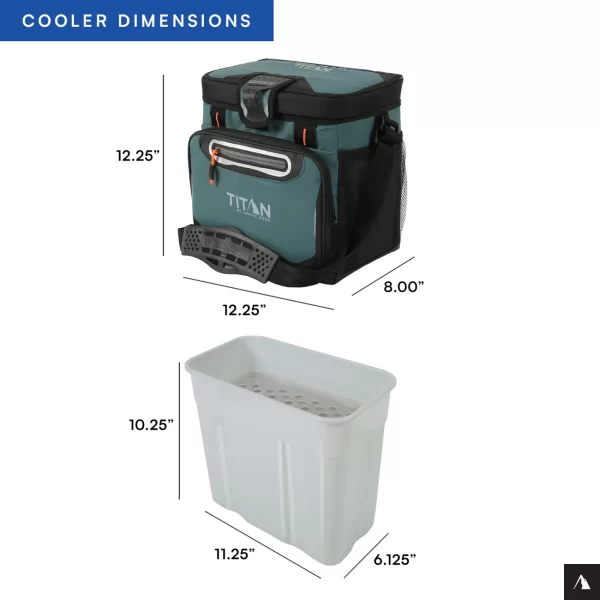TITAN 16 CAN ZIPPERLESS HARDBODY® COOLER - Image 4