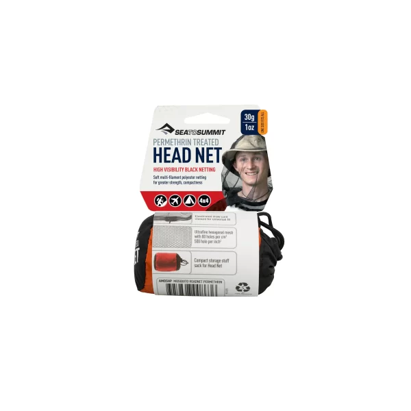 Permethrin Treated Mosquito Head Net