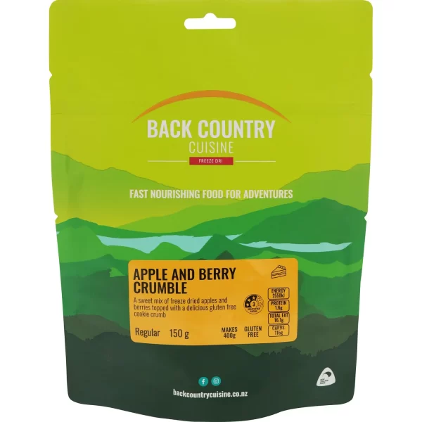 BackCountry Cuisine - Apple and Berry Crumble (Regular)