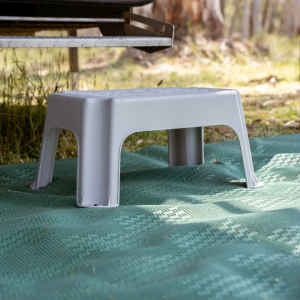 PLASTIC FIXED CARAVAN STEP