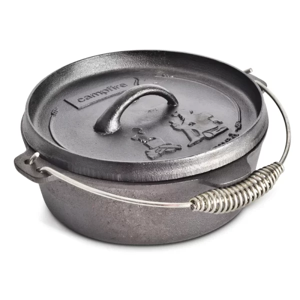 CAMPFIRE DUTCH OVEN PRE-SEASONED 2QT