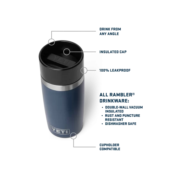 YETI 12 OZ TRAVEL BOTTLE WITH COMMUTER CAP - Image 3