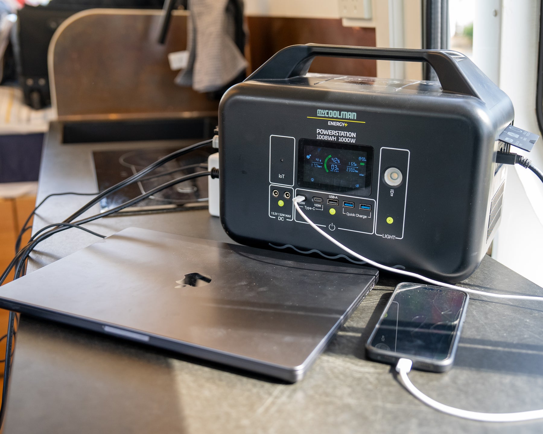 MYCOOLMAN Energy Power Station 1008WH (78Ah) - Image 3