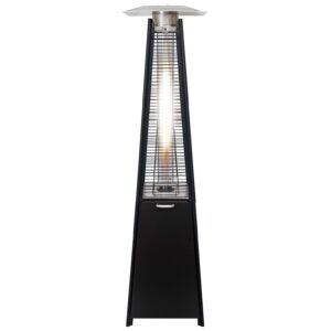 Stellar Black Pyramid Flame Heater