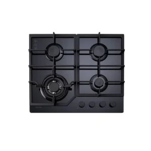 Euro 60cm Gas on Glass Cooktop ECT600GBK2